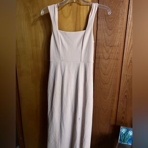 Show me your Mumu pink Square-Neck Dress